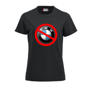 Naisten Premium NO BMW T-paita (Halavattulainen)